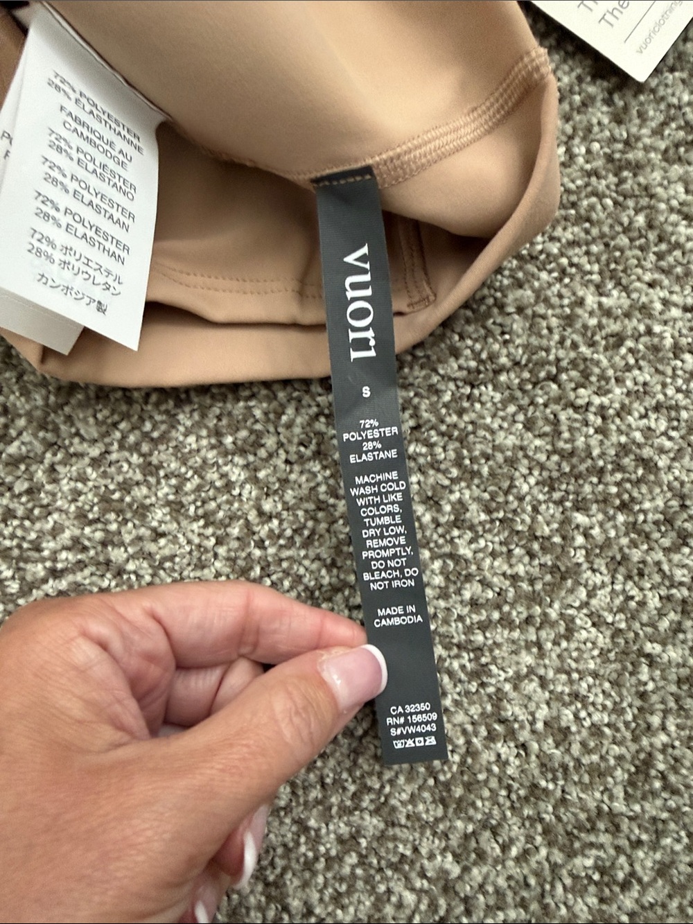 NWT Vuori All the Feels Studio Flare Active Leggings - Picture 3 of 6